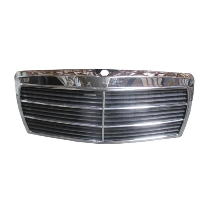 MERCEDES E CLASS- W124- 85/93; ÖN PANJUR KOMPLE NİKELAJLI/SİYAH (5 ÇITALI) (TW)