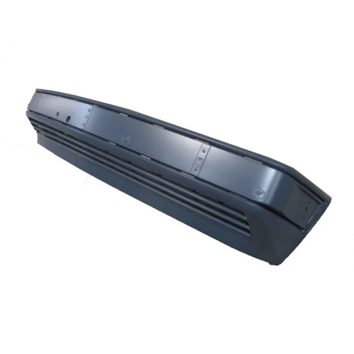 MERCEDES E CLASS- W124- 93/95; ÖN TAMPON GRİ (BANTSIZ/ÜST KISMI NİKELAJ DELİKLİ/ŞOK EMİCİLİ)