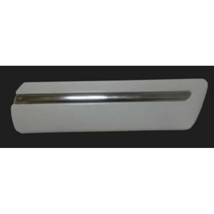 MERCEDES E CLASS- W210- 00/02; ÖN ÇAMURLUK BANDI SAĞ BEYAZ (NİKELAJ KAPLAMALI) NİK/BEYAZ (TYG)