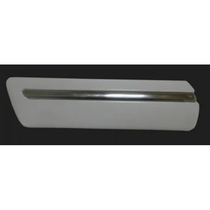 MERCEDES E CLASS- W210- 00/02; ÖN ÇAMURLUK BANDI SOL BEYAZ (NİKELAJ KAPLAMALI) NİK/BEYAZ (TYG)