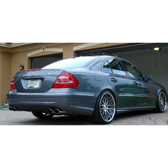 MERCEDES E CLASS- W211- 03/06; ARKA TAMPON ÇEKİ DEMİRİ KAPAĞI GRİ (AMG KASA E55) (TYG)