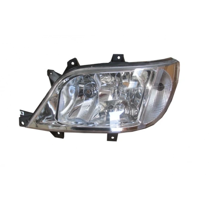 MERCEDES SPRINTER- 03/07; FAR LAMBASI SOL ELEKTRİKLİ/MOTORLU SİSLİ/ŞEFFAF CAM (AYFAR) (E MARKLI)