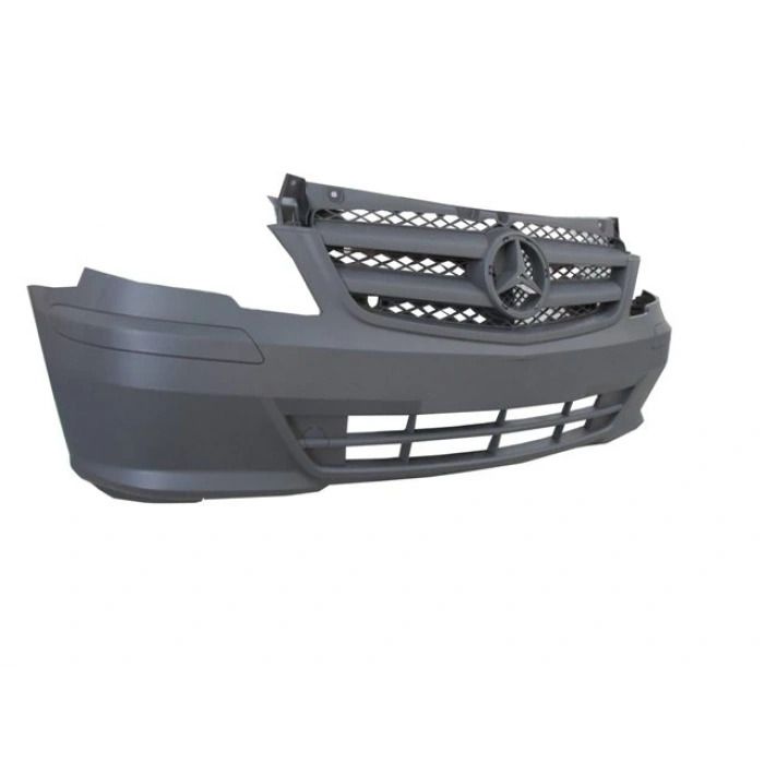 MERCEDES VITO- W639- 11/14; ÖN TAMPON (SİS DELİKSİZ (KENDİNDEN PANJURLU)(BANTLI)