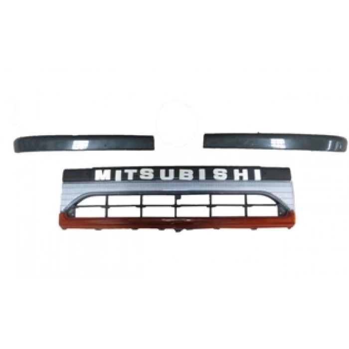 MITSUBISHI CANTER- FE635/659- 98/06; ÖN PANJUR SARI/BEYAZ REFLEKTÖRLÜ KLİPSİZ MITSUBISHI YAZILI)(FPI