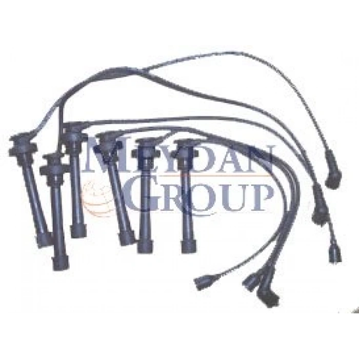 MITSUBISHI PAJERO- 92/97; BUJİ KABLOSU TAKIM (24V)(6G72)3.0 cc (YOW JUNG)