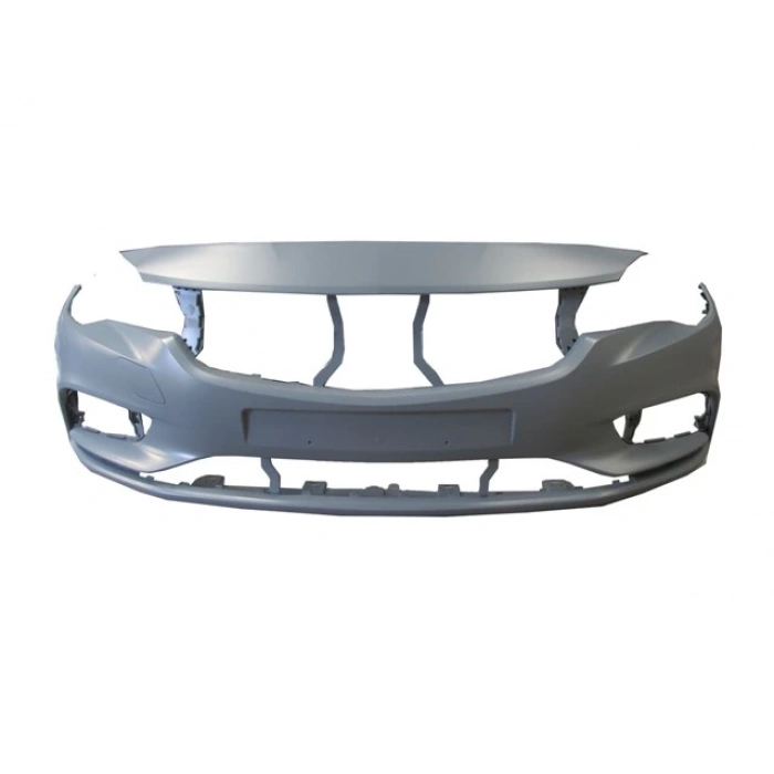 OPEL ASTRA- K- HB- 16/19; ÖN TAMPON GRİ (ASTARLI SİS/PANJUR DELİKLİ SENSÖR DELİKSİZ (TYG)