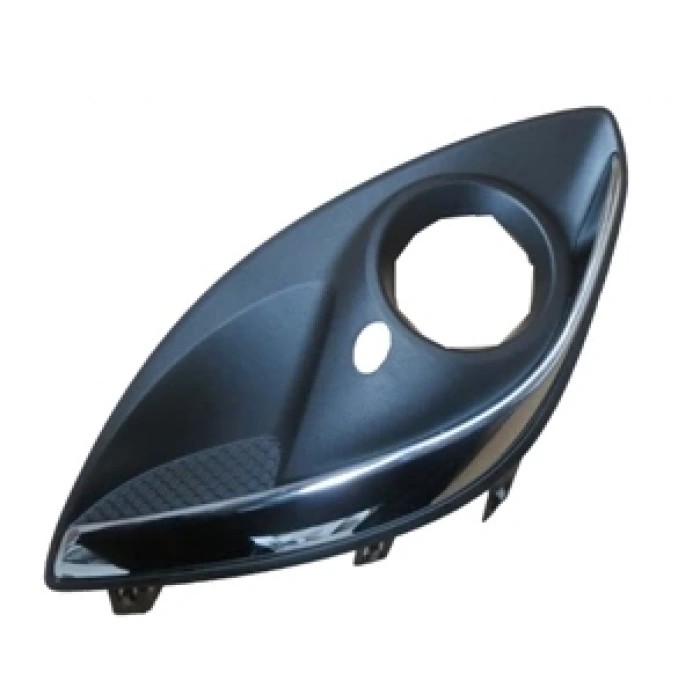 OPEL CORSA- D- 11/14; SİS LAMBA KAPAĞI SAĞ SİYAH/NİKELAJ ÇITALI SİS DELİKLİ (TW)