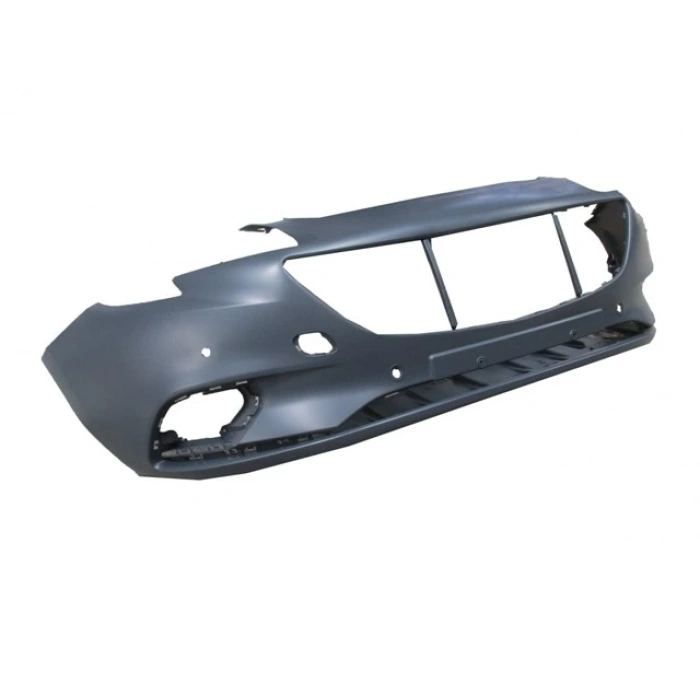 OPEL CORSA- E- 15/19; ÖN TAMPON GRİ (ASTARLI SİS/SENSÖR DELİKLİ (TW)