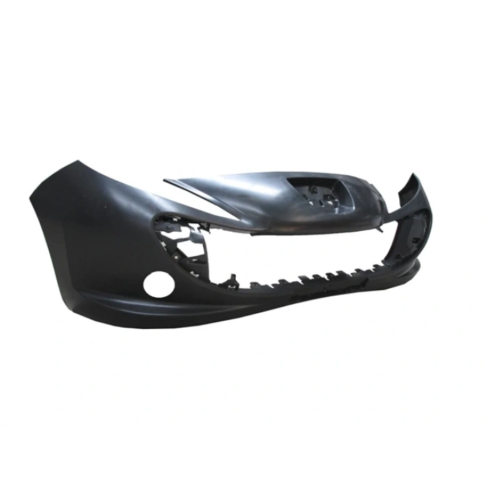 PEUGEOT 206 PLUS- HB- 10/13; ÖN TAMPON SİYAH (SİS DELİKLİ) (TW)