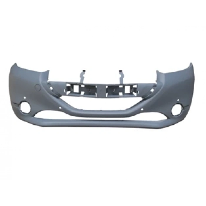 PEUGEOT 208- 12/15; ÖN TAMPON (ASTARLI SİS DELİKLİ/SENSÖR DELİKLİ) (TYG)