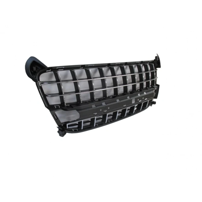 PEUGEOT 3008- 09/13; ÖN TAMPON PANJURU ÜST SİYAH/NİKELAJ ÇITALI (TYG)