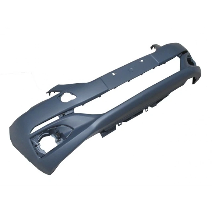 PEUGEOT 301- 17/21; ÖN TAMPON SİYAH (SİS DELİKLİ) (TW)