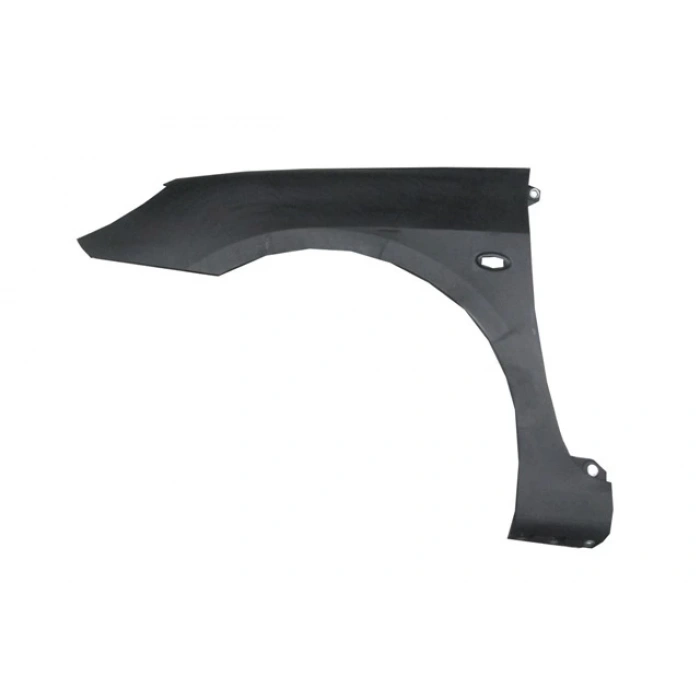 PEUGEOT 307- 01/05; ÖN ÇAMURLUK DELİKLİ SOL SİYAH PLASTİK (TW)