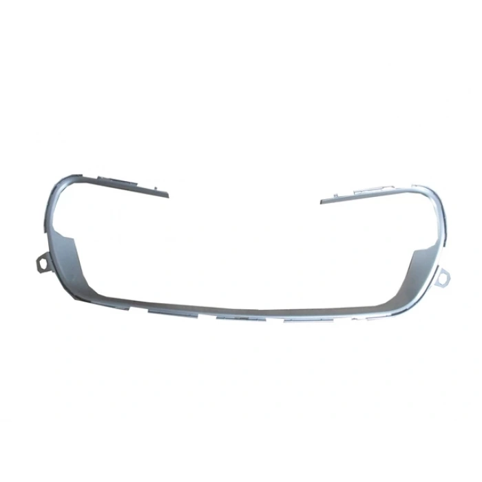 PEUGEOT 308- 11/13; ÖN TAMPON PANJURU ÇERÇEVESİ GÜMÜŞ GRİ (LM)