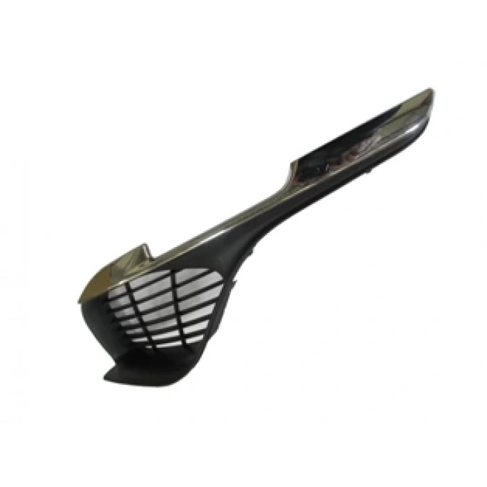 PEUGEOT 308- 15/17; ÖN TAMPON PANJURU SOL NİKELAJ ÇITALI (GÜNDÜZ FARI DELİKLİ)(ACTIVE MODEL)(TYG)