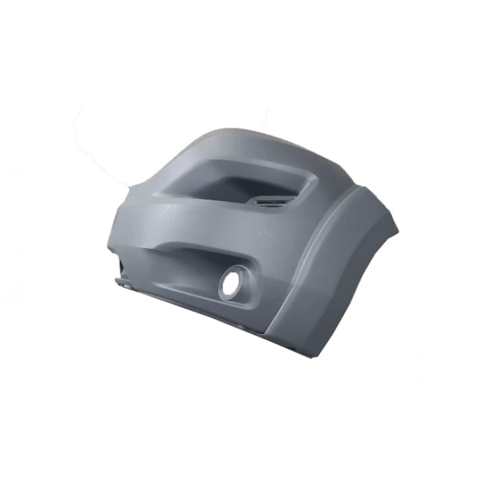 PEUGEOT BOXER- 14/24; ÖN TAMPON UCU SOL GRİ (SİS DELİKLİ) (DODİK DELİKLİ)