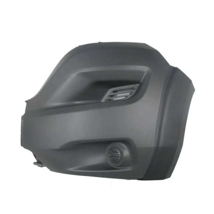 PEUGEOT BOXER- 14/24; ÖN TAMPON UCU SOL GRİ (SİS DELİKSİZ) (DODİK DELİKLİ)