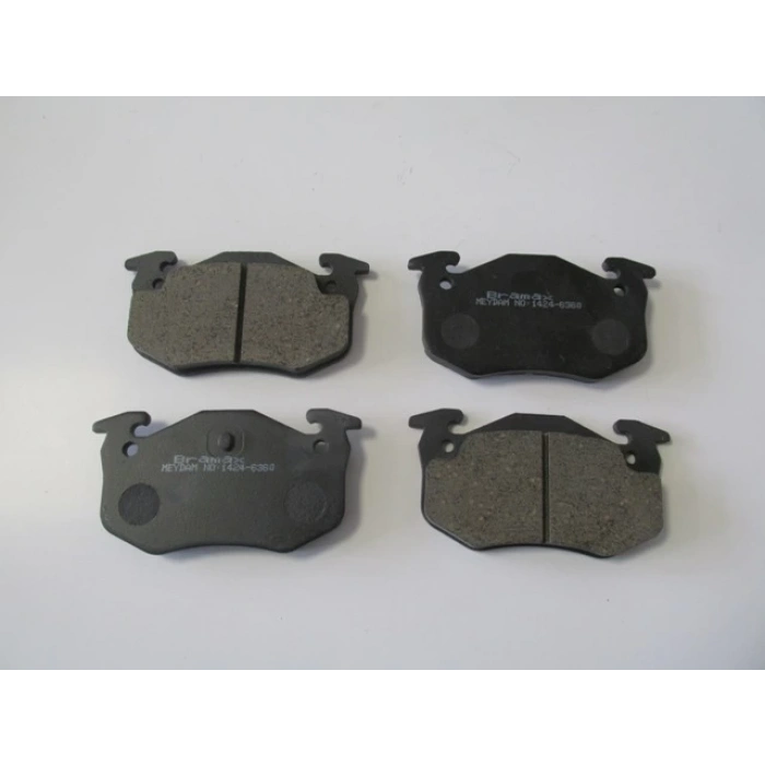 RENAULT CLIO- 1- HB- 91/98; ARKA FREN BALATASI (DISK) (105X54,9X11) (BRAMAX)