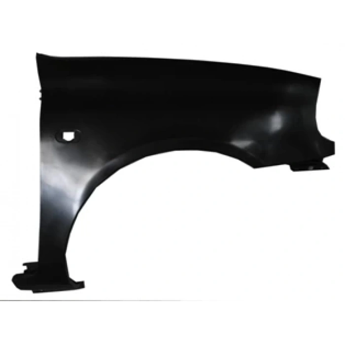 RENAULT CLIO- 2- HB- 98/01; ÖN ÇAMURLUK DELİKLİ SAĞ SİYAH (PLASTİK) 5KAPI (ORAN)