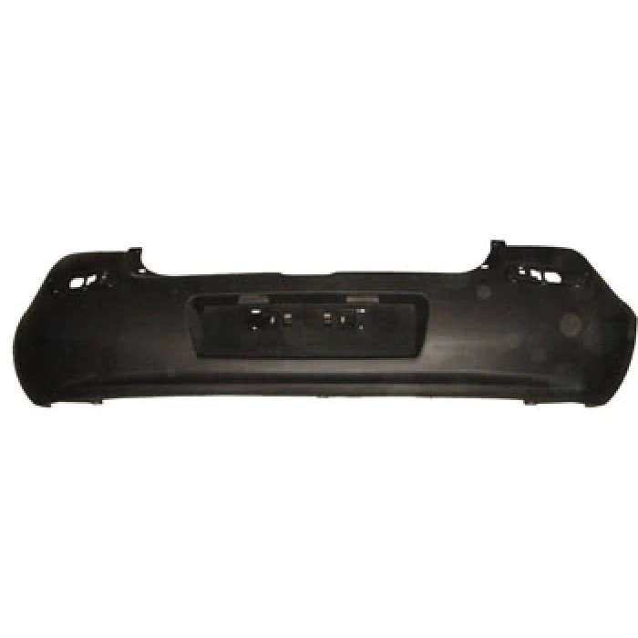 RENAULT CLIO- 3- HB- 06/09; ARKA TAMPON (BANT DELİKLİ SİYAH TW)