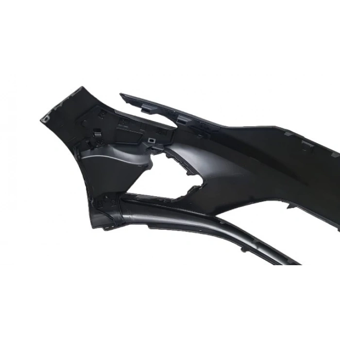 RENAULT CLIO- 5- HB- 20/23; ÖN TAMPON SİYAH (SENSÖR DELİKSİZ/BRAKETLİ/ÇEKİ DEMİRİ KAPAKLI) (TYG)