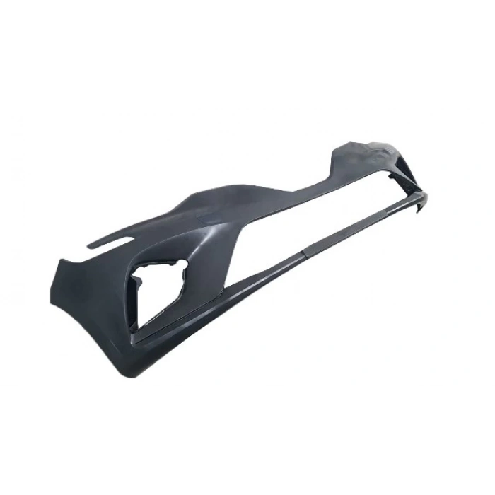 RENAULT CLIO- 5- HB- 20/23; ÖN TAMPON SİYAH (SENSÖR DELİKSİZ/BRAKETLİ/ÇEKİ DEMİRİ KAPAKLI) (TYG)