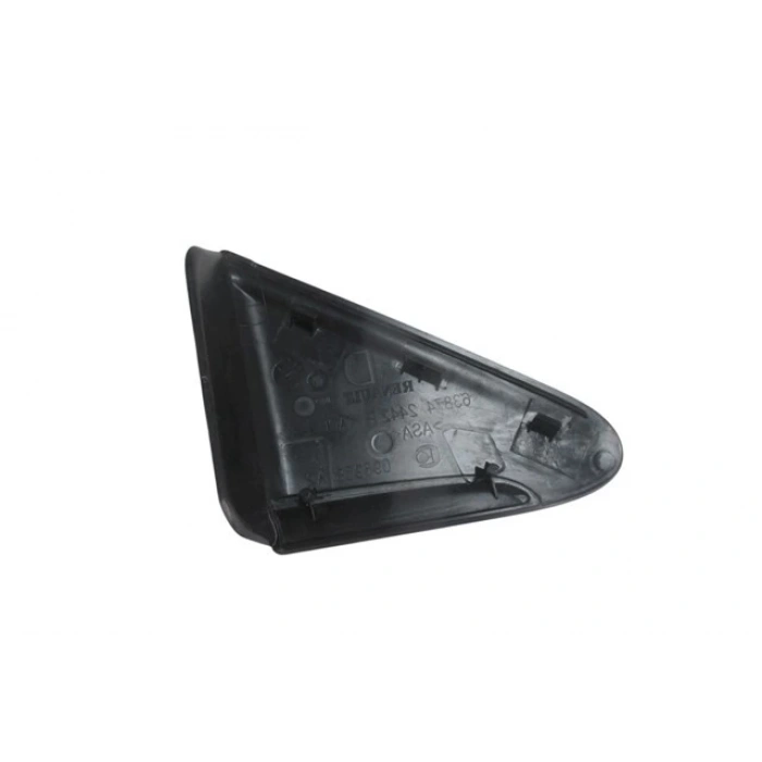 RENAULT CLIO- HB- 16/20; KAPI AYNA MUSKASI SOL (ÇAMURLUK ÜST ÜÇGEN PLASTİĞİ) (NİKELAJLI)