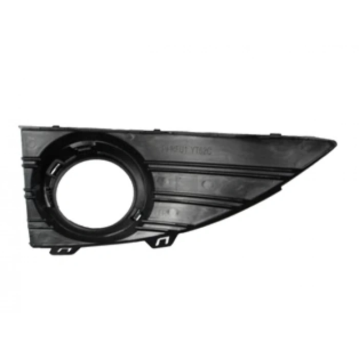 RENAULT FLUENCE- 09/12; SİS LAMBA KAPAĞI SAĞ SİYAH (SİS ÇERÇEVESİ NİKELAJLI)