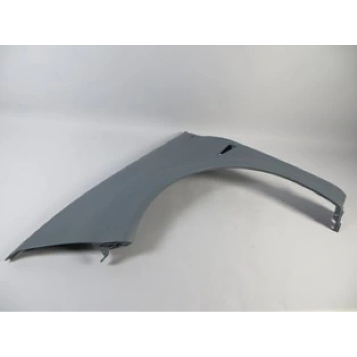 RENAULT MEGANE- 2- 03/09; ÖN ÇAMURLUK DELİKLİ SOL GRİ PLASTİK (ASTARLI) (EUROBUMP)