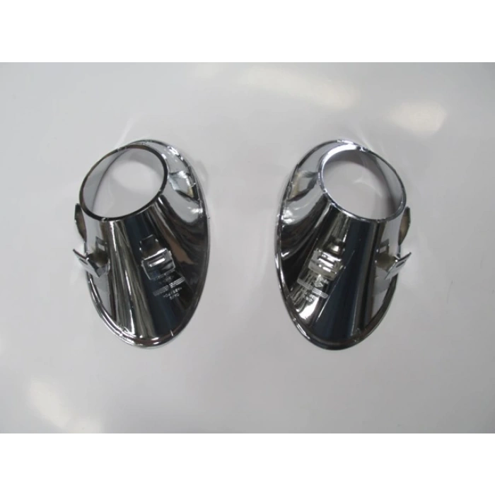 RENAULT MEGANE- 3- HB- 12/13; SİS LAMBA KAPAĞI ÇERÇEVE NİKELAJI SAĞ/SOL SET 2 PARÇA