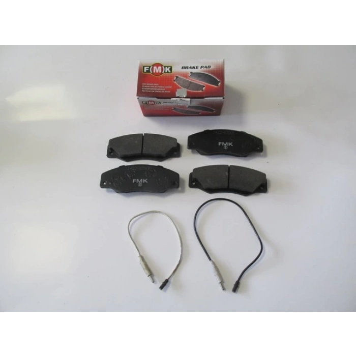 RENAULT R21- CONCORDE/MANAGER- 89/96; ÖN FREN BALATASI (2KABLOLU)(DİSK) (123X48,5X16)(FMK)