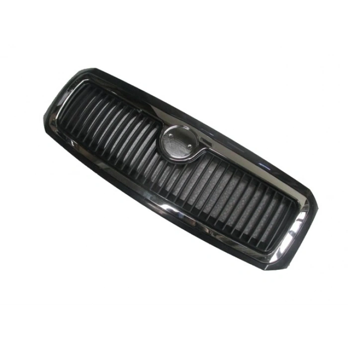 SKODA FABIA- 01/04; ÖN PANJUR SİYAH (NİKELAJ ÇERÇEVELİ) (TYG)