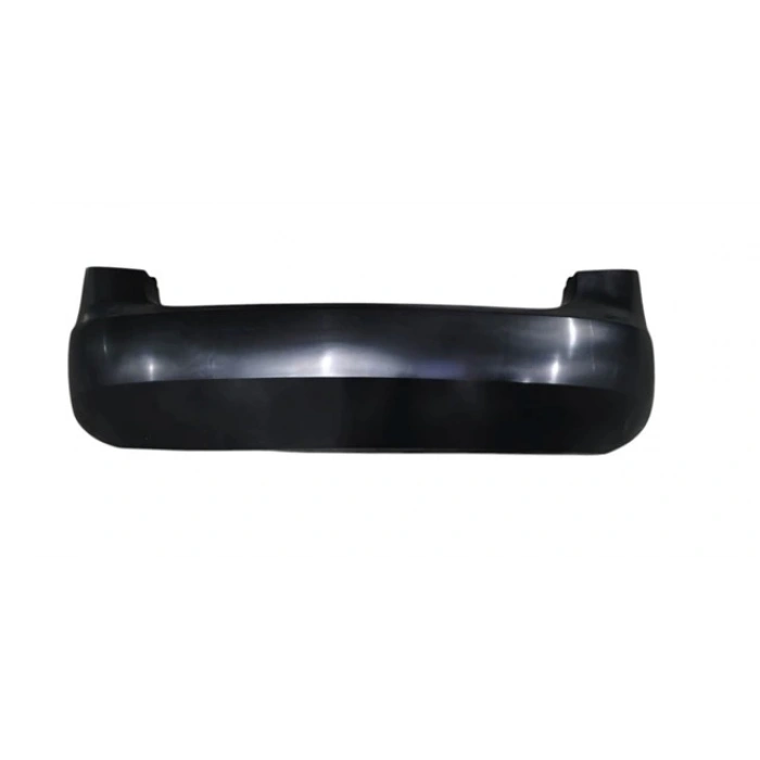 SKODA FABIA- 07/15; ARKA TAMPON SİYAH (SENSÖR DELİKSİZ) (TW)