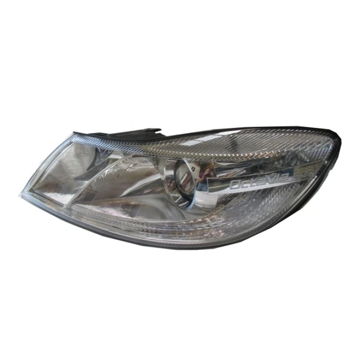 SKODA OCTAVIA- 05/09; FAR LAMBASI SOL ELEKTRİKLİ/MOTORLU/MERCEKLİ (H7/H1) (TW-Y)