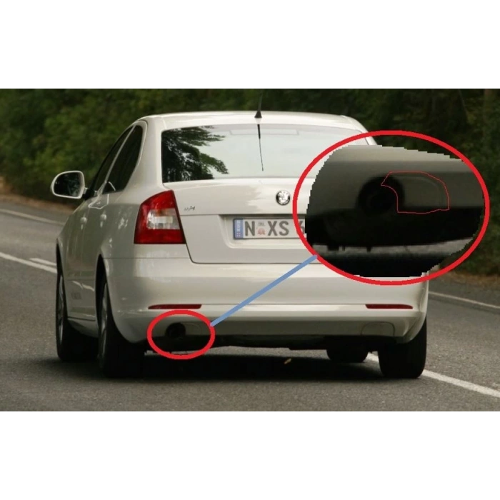 SKODA SUPERB- 09/12; KARLIK KAPAĞI SOL (EKSOZ YANI) (TW-Y)