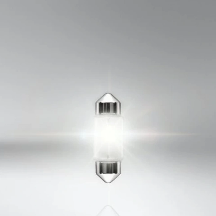 STANDART AMPUL- STOP/SİNYAL/PARK/GÖSTERGE AMPULÜ; 12V/10W (6438) (DUY SV8,5-8) (OSRAM)