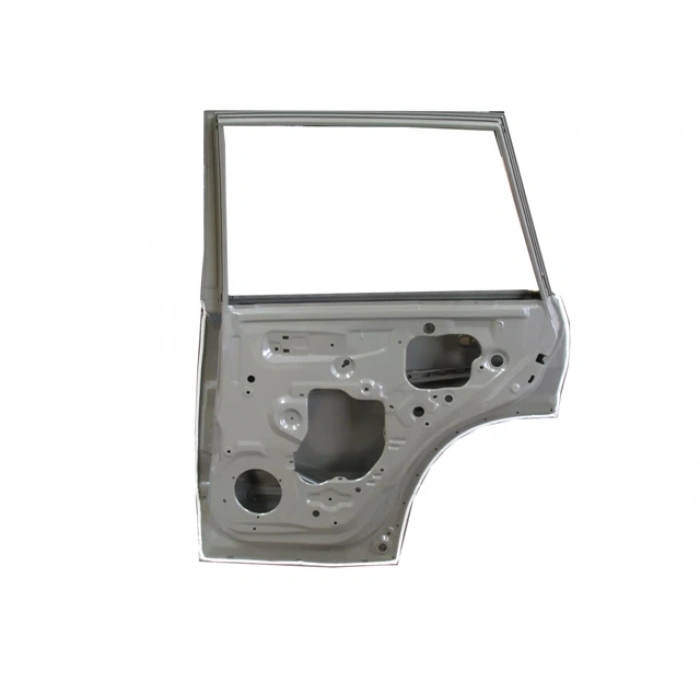 SUZUKI GRAND VITARA- 06/12; ARKA KAPI KOMPLE SAĞ BAND DELİKLİ/GRİ BOYALI (İCELİ/ÇEKOMASTİKLİ)(FPI)