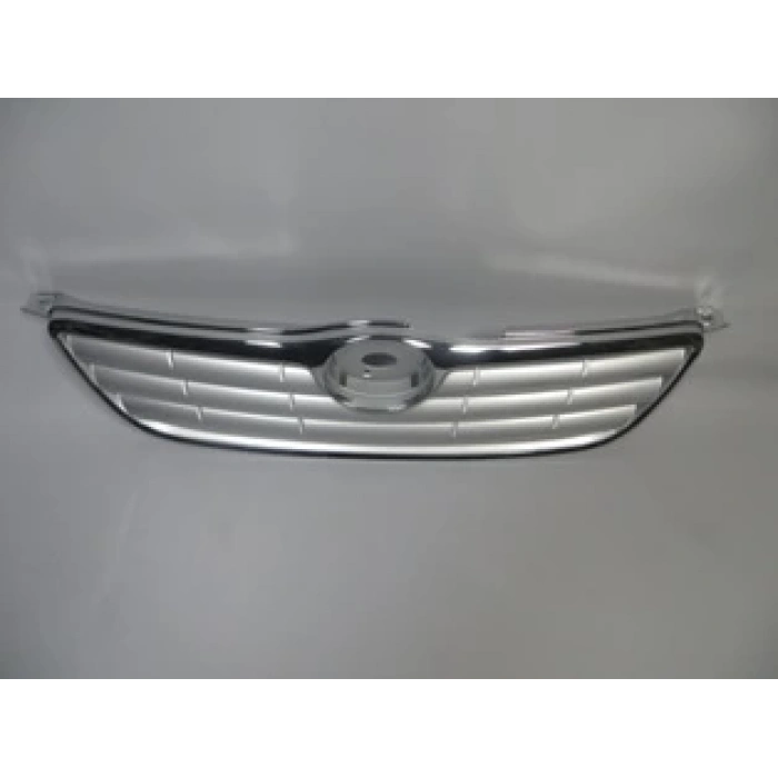 TOYOTA COROLLA- ZZE121- 05/06; ÖN PANJUR NİKELAJ ÇERÇEVELİ/İÇ PETEKLERİ GÜMÜŞ GRİ DÜZ ÇİZGİLİ TİP