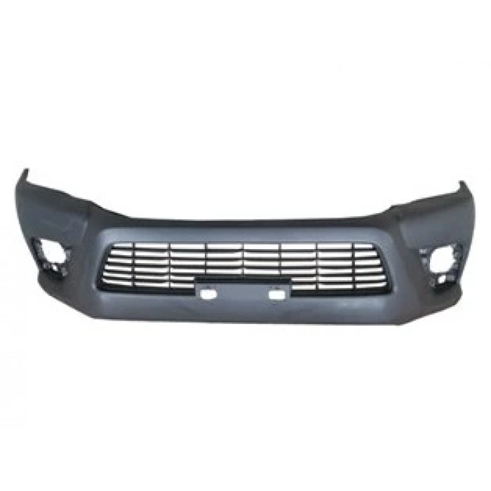 TOYOTA HILUX- PICK UP- 15/19; ÖN TAMPON SİYAH/PANJURLU/SİS DELİKLİ(ÇAMURLUĞU ÇIKINTISIZ TİP İÇİN)MY)