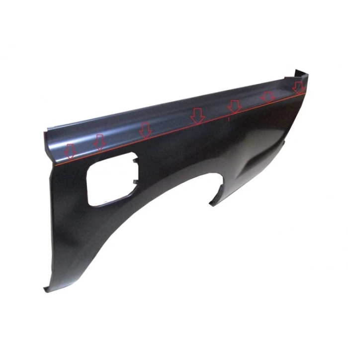 TOYOTA HILUX- PICK UP VIGO- 05/11; YARIM ARKA ÇAMURLUK SOL (ÜST KISMI KESİLİP TAKILABİLİR