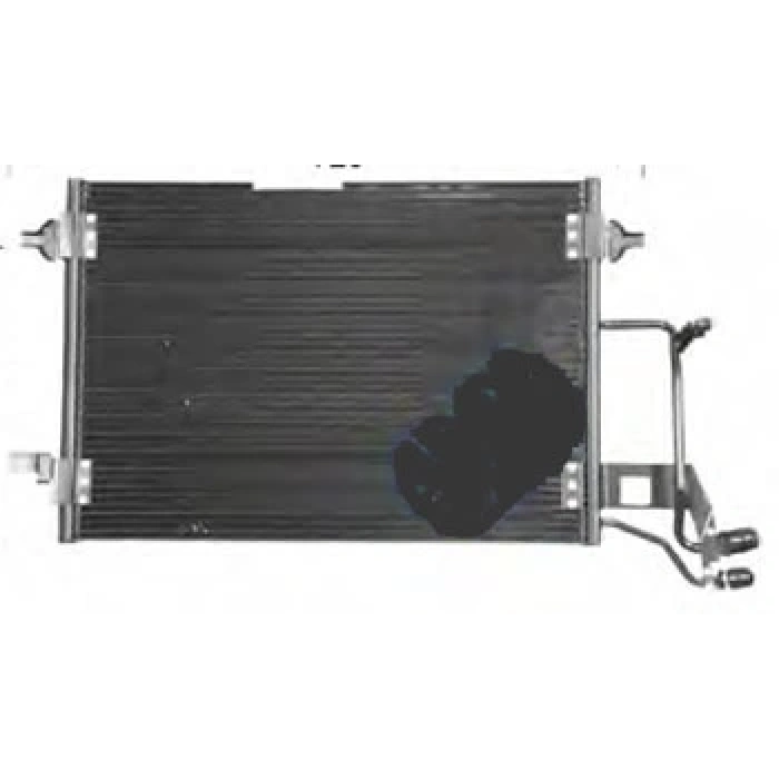 VOLKSWAGEN PASSAT- B5- 97/00; KLİMA RADYATÖRÜ ALÜMİNYUM (595X422X16) (DİZEL/BENZİNLİ)