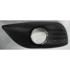 FORD FOCUS- SD/HB- 08/11; SİS LAMBA KAPAĞI SOL SİS DELİKLİ SİYAH (SİS YUVASI NİKELAJLI) (TW)