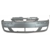 OPEL CORSA- C- 04/06; ÖN TAMPON SİYAH (SİS/IZGARA/BAND DELİKLİ/ÇEKİ KAPAKLI) (EUROBUMP)