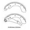 OPEL TIGRA- 93/01; ARKA FREN PABUCU 1,4/1,6cc (100X28) (BRAMAX)