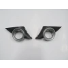 PEUGEOT 207- 06/09; SİS LAMBA KAPAĞI SAĞ/SOL SET (2 PARÇA) SİS DELİKLİ ÇERÇEVESİ GRİ