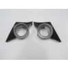 PEUGEOT 207- 06/09; SİS LAMBA KAPAĞI SAĞ/SOL SET (2 PARÇA) SİS DELİKLİ ÇERÇEVESİ GRİ