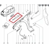 RENAULT CLIO- 4- HB- 16/20; ÖN ÇAMURLUK BAĞLANTI SUPORTU SAĞ (ORTA KISIM) (SAC) (EAGLE BODY)