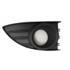 RENAULT FLUENCE- 09/12; SİS LAMBA KAPAĞI SAĞ SİYAH SİS DELİKLİ (SİS ÇERÇEVESİ SİYAH)