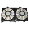 TOYOTA CAMRY- 01/04; RADYATÖR VE KLİMA FAN DAVLUMBAZI ÇİFTLİ KOMPLE (9+7 KANAT)
