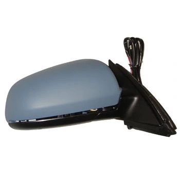 AUDI A4- 05/08; KAPI AYNASI SAĞ ELEKTRİKLİ ISITMALI/ASTARLI/HAFIZALI 14FİŞLİ (MANUEL KATLANIR) (